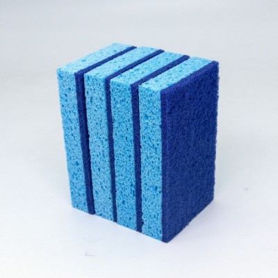 Heavy Duty Scrub Cellulose Sponge Scouring Pad For Household Cleaning